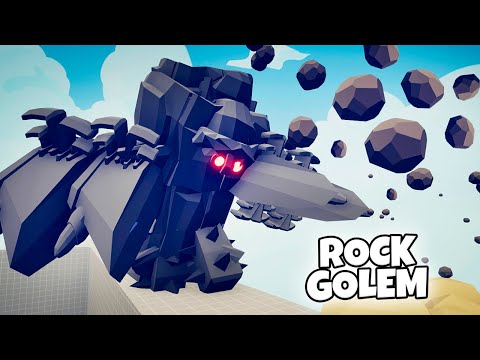 ROCK GOLEM vs EVERY FACTION | TABS Totally Accurate Battle Simulator