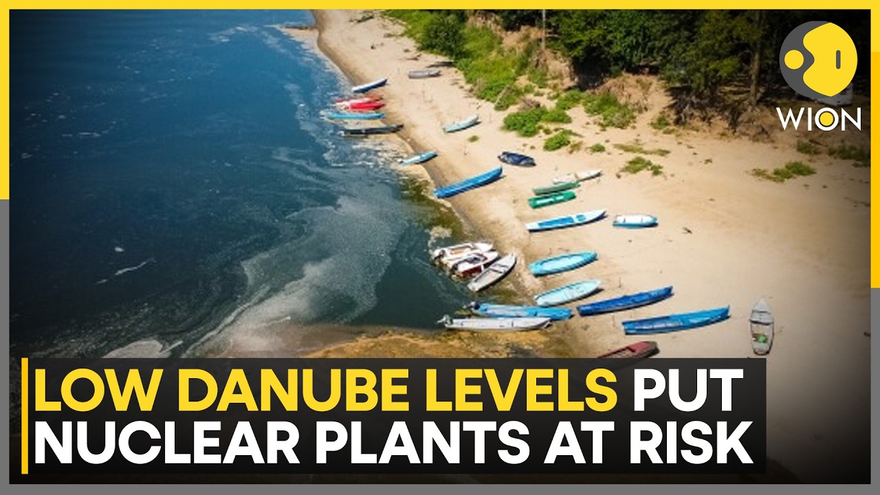 Europe Heatwave: Danube River Plunge, Nuclear Plants Under Stress | WION News