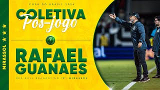 🎙️🦁COLETIVA COM RAFAEL GUANAES - RED BULL BRAGANTINO X MIRASSOL