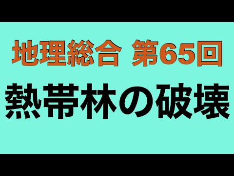 熱帯林は急速に回復しています