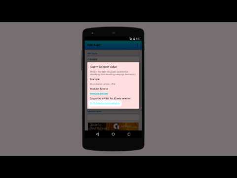 Web Alert (jQuery Selector) Video
