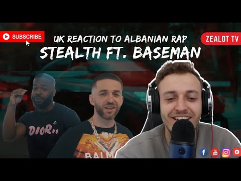 STEALTH x BASEMAN - ADRENALINA | ALBANIAN RAP REACTON (UK REACTION)