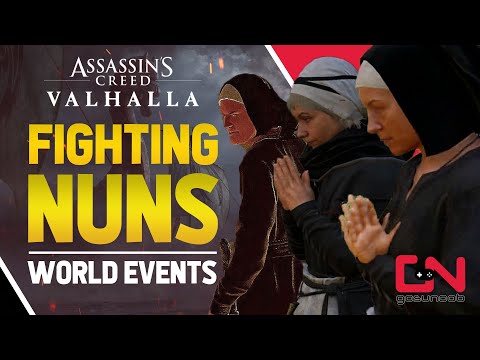 AC Valhalla All Fighting NUNS - World Events Mysteries