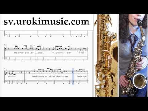 Lär Dig Spela Saxofon (Altsaxofon) Adele - When We Were Young Tabs Nybörjare Del 2 um-i492
