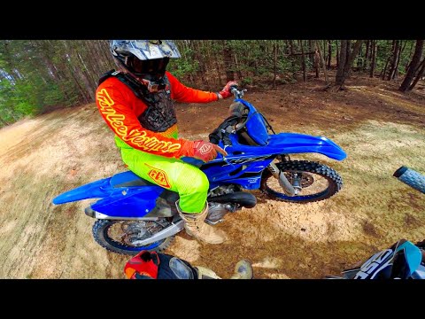 He got a NEW 2021 YZ250 Two Stroke!