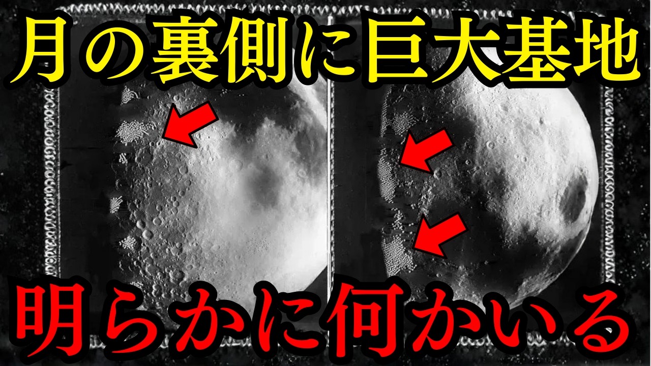 月に行かない本当の理由。裏側で発見された「建造物」とNASAの最終計画【都市伝説 ミステリー】