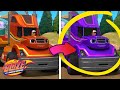 Spot the Difference #7 w/ Blaze! 🔎 | Blaze and the Monster Machines