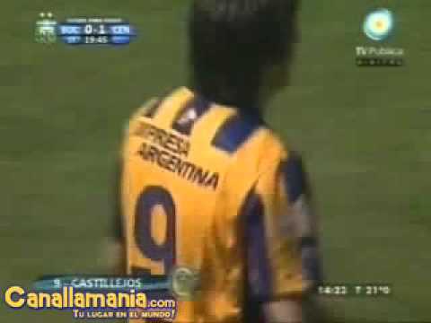 Boca Unidos 0 - Rosario Central 1. Gol de Castillejos