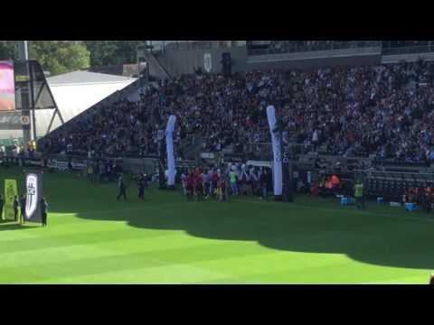 Angers SCO-Marseille entrée des joueurs
