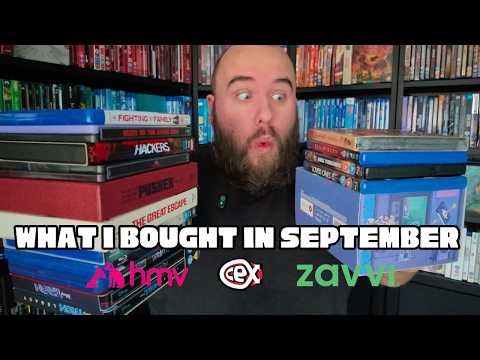 My Massive September Blu-ray Haul | What I Bought & Collection Update!