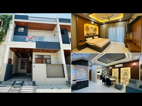 Inside to latest 122 Gaj House Design In Jaipur | 20x55 Latest House Design With Beautiful Interior 