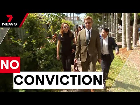 Australian actor Simon Baker avoids conviction over drink driving charge | 7NEWS