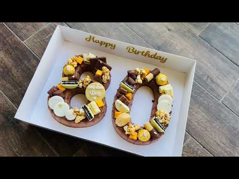 עוגת מספרים 80 - תמונה מהסרטון