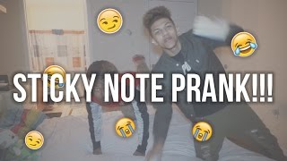 STICKY NOTE PRANK ON MY MOTHER (2ok Edition)
