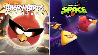 Angry Birds Reloaded Space VS Angry Birds 2 Space