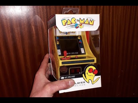 Lets look at the My Arcade PAC - MAN mini cabinet