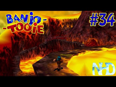 Let's Play Banjo Tooie (pt34) Lava Orientation (Hailfire Peaks)
