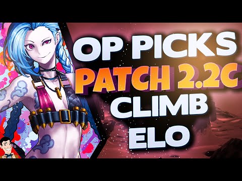 5 OP Champion Picks in EVERY ROLE for CLIMBING RANKS! - Wild Rift Patch 2.2c | LoL Mobile