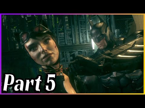 Saving Cat Woman - Batman Arkham Knight Walkthrough Gameplay Part 5