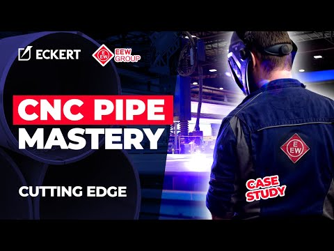 How EEW Pipe Production Uses the Sapphire CNC Machine | Eckert Case Study
