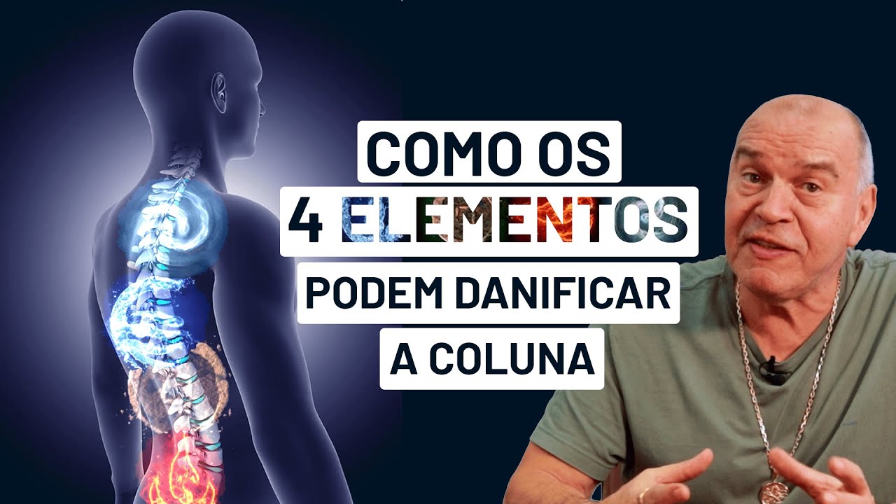 Como os 4 elementos podem danificar a coluna