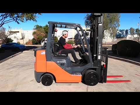 TOYOTA 8-series 8FGCU30 6,000LB LP (Propane) #1964 - Forklift for Sale