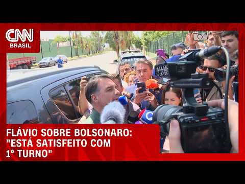 Flávio: Bolsonaro está satisfeito com 1º turno e deu “dicas” para disputa | CNN NOVO DIA