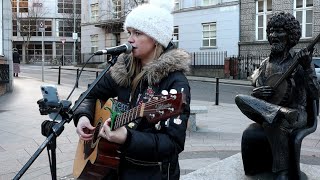Irish Ballad &quot;The Town I Loved So Well&quot; Performed Beautifully by Zoe Clarke. (The Dubliners)