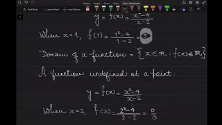 Lesson 1: Functions Undefined at a Point