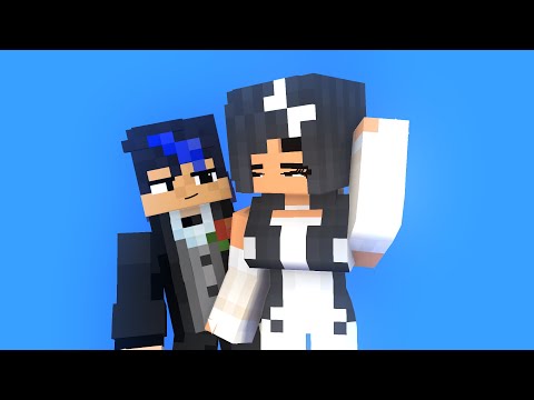 LOVEFOOL YAY! ARIGATO FIRST MEET WEDDING APHMAU AND EIN - MINECRAFT ANIMATION #shorts