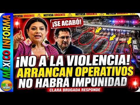 AUMENTAN LAS MANIFESTACIONES. YA ESTÁN LISTOS LOS OPERATIVOS. NO TOLERAREMOS PROVOCACIONES.