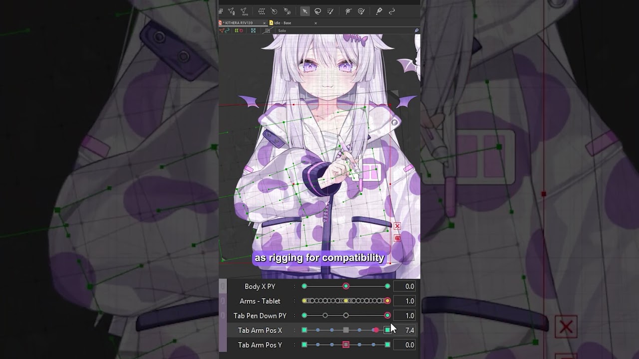 Tablet Breakdown 🛠️ Live2d Vtuber Rigging @KITHERA