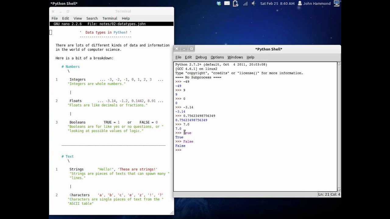 Python 02 Data Types
