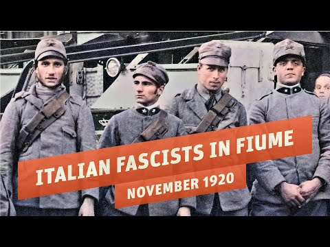 Italian Proto-Fascists Occupy Fiume - The Adriatic Question I THE GREAT WAR 1920