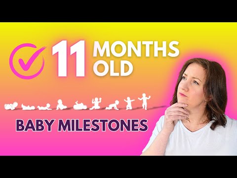 11 month old baby milestones: Almost a toddler!