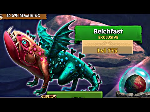 BELCHFAST Max Level 175 Titan Mode - Exclusive Submaripper - Dragons: Rise of Berk