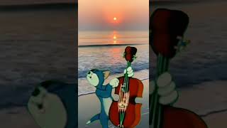 Download lagu Tom and Jerry || tom bermain gitar di pantai mp3