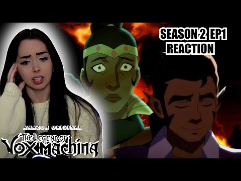 RISE OF THE CHROMA CONCLAVE! THE LEGEND OF VOX MACHINA SEASON 2 EPISODE 1 REACTION