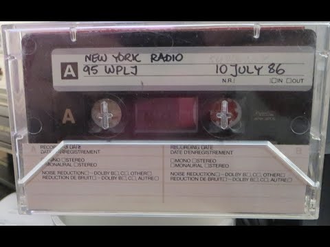 New York WPLJ Radio 10 July 1986