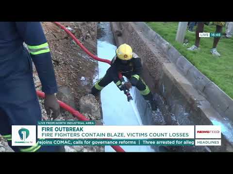 North Industrial Area Fire: Updates from the Scene