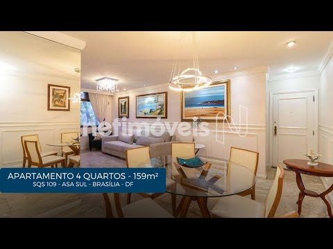 Apartamento 4 quartos para venda na SQS 109 - Asa Sul - Brasília - DF