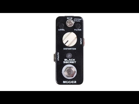 Mooer Black Secret Distortion Pedal True Bypass Free Shipping image 4