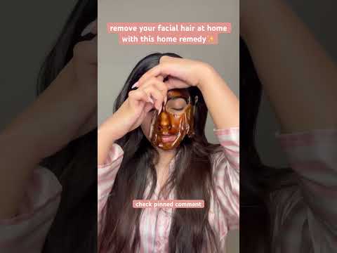 Hair removal at home✨ #youtube #skincare #facemask #brightskin #ytshorts #skincaretips #skin