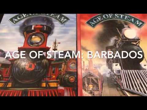 Age of Steam: Barbados - teach and playthrough