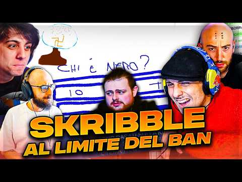 MARZA CI FA BANNARE TUTTI ?! SKRIBBLE con MARZA, MANU, PESH E ZAZZA