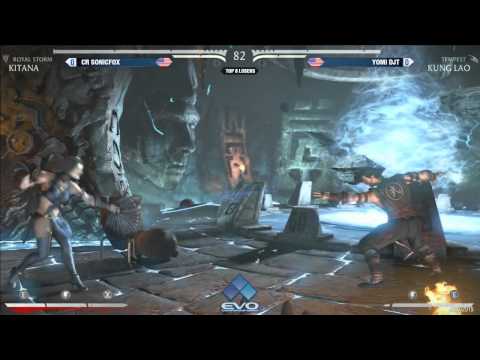 Evo 2015 - MKX Top 8: CR Sonicfox vs Yomi DJT