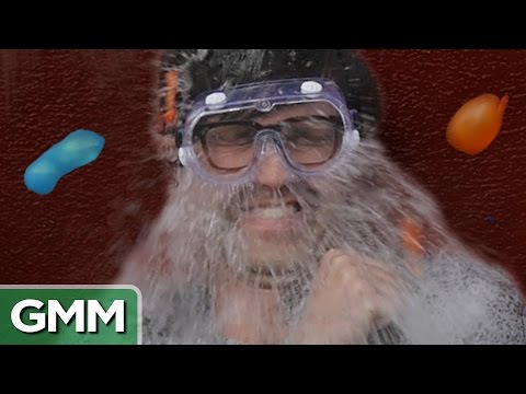 700 Water Balloon Firing Squad Video