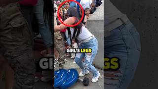 Why Her Legs Gave Out After This Challenge?😳😱