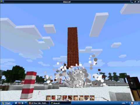 Minecraft TNT kanone