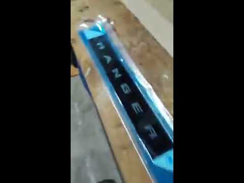 2019 Ford Ranger - Black Platinum Door Sill Plate Install